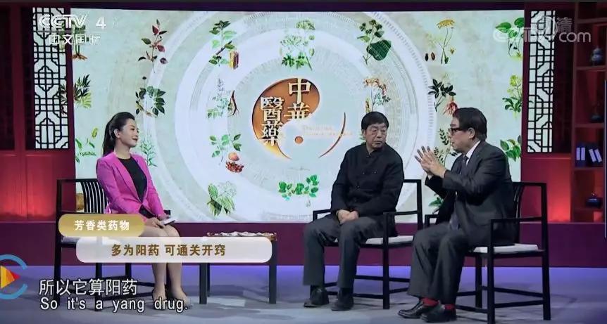 國(guó)醫(yī)大師張大寧做客CCTV-4中華醫(yī)藥《聞香祛病》節(jié)目
